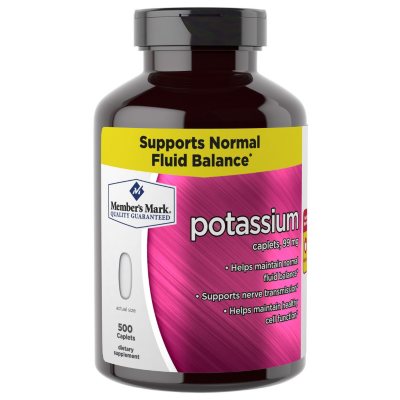 UPC 078742094038 product image for Member's Mark 99mg Potassium Dietary Supplement (500 ct.) | upcitemdb.com