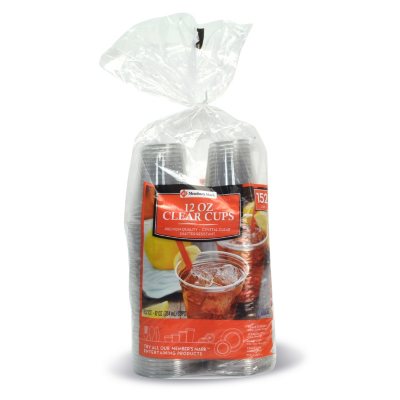 Daily Chef Translucent Plastic Cups (12oz., 330ct.)