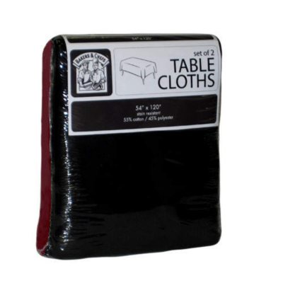 Bakers & Chefs Tablecloths - 2 pk.