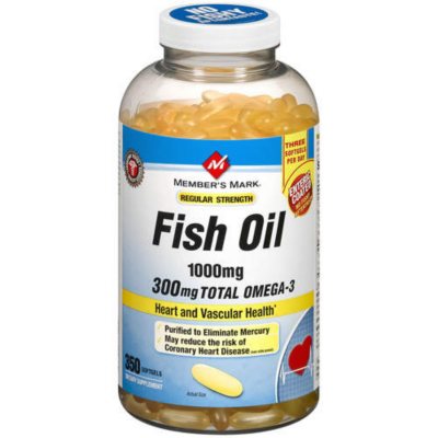 Member's Mark® Fish Oil - 1000mg/350ct