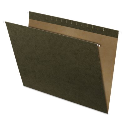 Pendaflex Reinforced X-Ray Hanging File Folders, Standard Green (25 ct.)