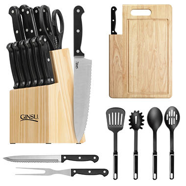 Ginsu 22-Piece Supreme Kitchen Essential Cutlery  03600DS