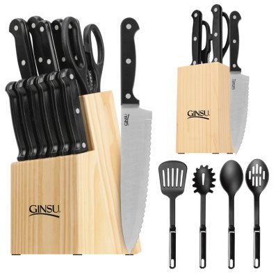 Ginsu 23-Piece Kitchen Essential Cutlery Combo