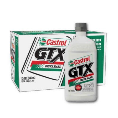 Castrol GTX 5W20 Motor Oil - 1 Quart Bottles - 12 pack