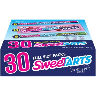 UPC 079200412326 product image for SweeTARTS Full-Sized Variety Pack (30 ct.) | upcitemdb.com