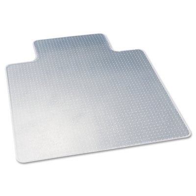  Deflect-O - DuraMat Chair Mat for Low Pile Carpet, 45w x 53h, Clear