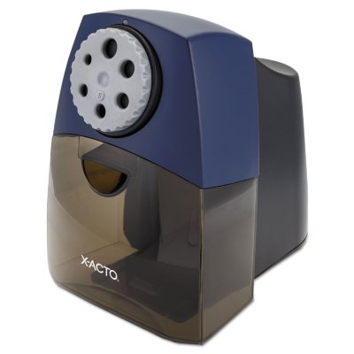 X-ActoTeacher Pro Electric Pencil Sharpener, Bue/Black