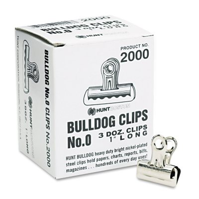X-ACTO - Bulldog Clips, Steel, 5/16