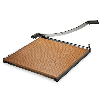 X-ACTO® Wood Base 20 Sheets Guillotine Trimmer - 24" x 24"