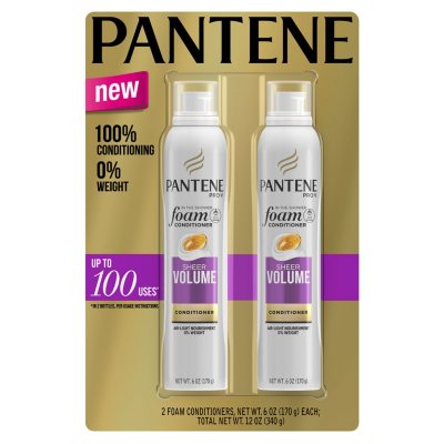 UPC 080878080298 product image for Pantene Pro-V Sheer Volume Foam Conditioner (6 oz, 2 pk.) | upcitemdb.com