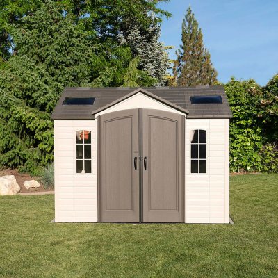 Lifetime 10' × 8' Outdoor Storage Shed (Various Assembly Options)