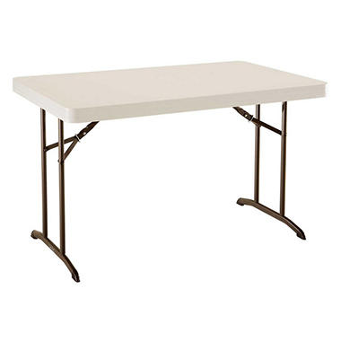 Lifetime 4' Commercial Grade Folding Table,  22645