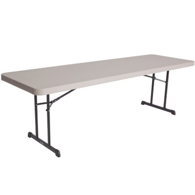 Lifetime Professional Grade Folding Table - 6' - Putty - 4 pack