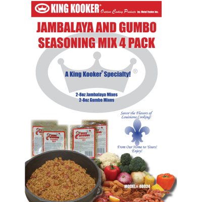 King Kooker Gumbo and Jambalaya Seasoning Pack
