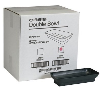 OASIS® Double Design Floral Bowl - Pine - 48 ct.
