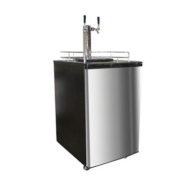 Nostalgia Commercial Twin-Tap Double Kegorator   KRS6100SS