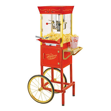 Nostalgia Vintage Collection Commercial Popcorn Cart  CCP510