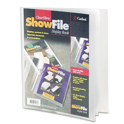Cardinal® ClearThru™ Presentation Book - 12 pgs