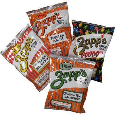 Zapp's Kettle Cooked Potato Chips Variety Pack - 1.5 oz. - 25 ct.