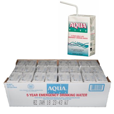  Aqua Blox Emergency Water - 24 - 8.45 oz.