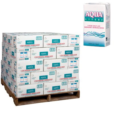 Aqua Literz Emergency Water - 33 oz. - 900 ct.