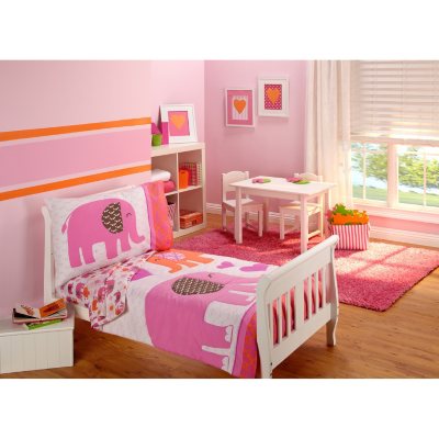 UPC 085214096650 product image for Carters 4 - Piece Toddler Bedding Set, Elephant Walk | upcitemdb.com