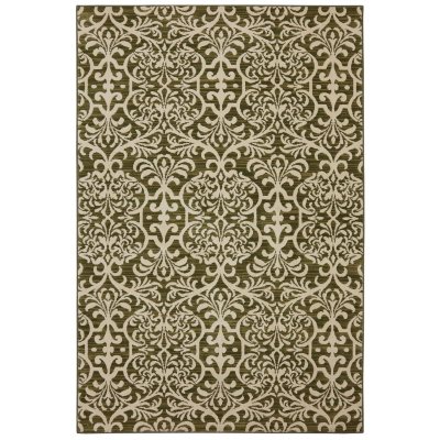 UPC 086093452131 product image for American Rug Craftsman Symphony Collection 8'x11' Rug - Watson Scroll Khaki | upcitemdb.com