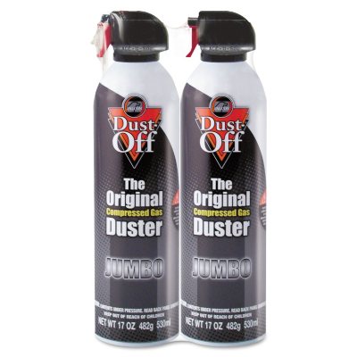Dust-Off Jumbo Disposable Dusters - 17 oz. - 2 pk.