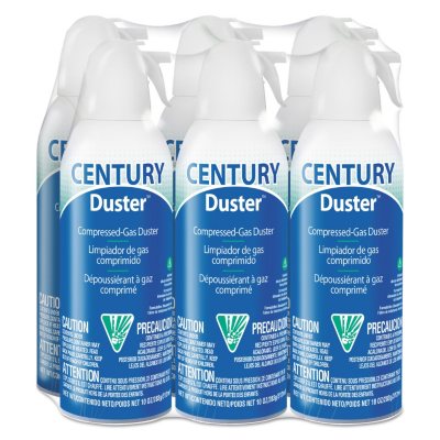 UPC 086216132162 product image for Century Duster - Disposable Compressed Gas Duster, 10 oz - 6 Pack | upcitemdb.com