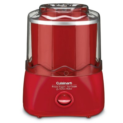 UPC 086279038272 product image for Cuisinart Frozen Yogurt, Ice Cream and Sorbet Maker (Red) | upcitemdb.com