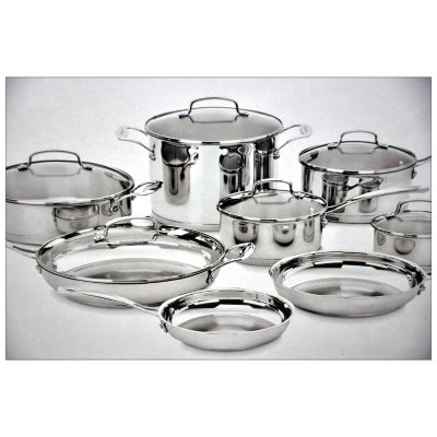 Cuisinart 14-Piece Classic Stainless Cookware Set