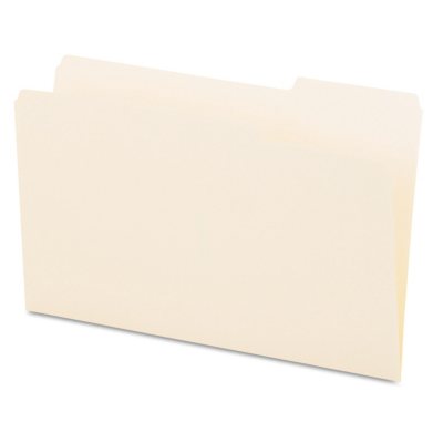 UPC 087547151235 product image for Universal® File Folders, 1/3 Cut, One-Ply Top Tab, Third Position, Legal, Ma | upcitemdb.com