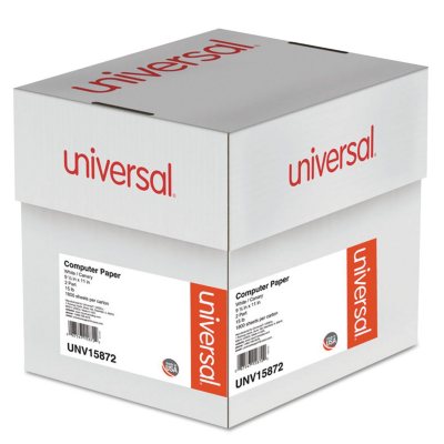 UPC 087547158722 product image for Universal® Multicolor Computer Paper, 2-Part Carbonless, 15lb, 9-1/2 x 11, 1800  | upcitemdb.com