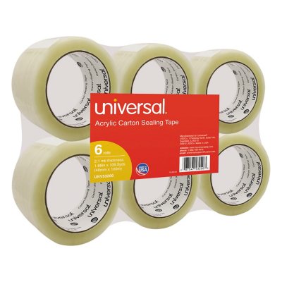 UPC 087547532003 product image for Universal® General-Purpose Acrylic Box Sealing Tape, 48mm x 100m, 3