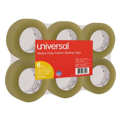 UPC 087547635018 product image for Universal® General-Purpose Box Sealing Tape, 48mm x 100m, 3