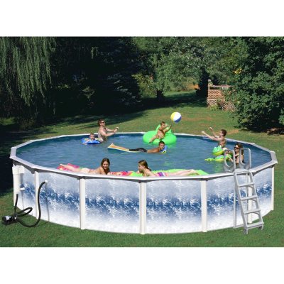 Quantum 21' x 52" Round Pool Package