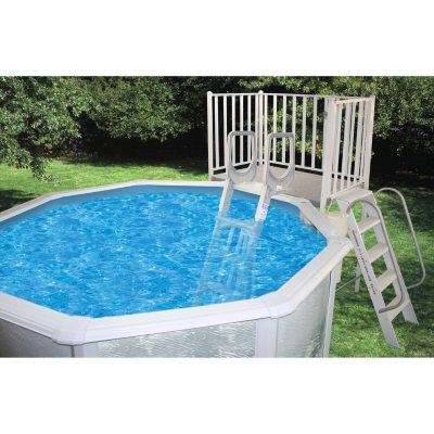 Aluminum Freestanding Deck - 5' x 6'