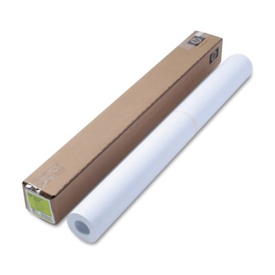 HP Designjet - Wide Format Inkjet Paper - White/24 lb. - 36" x 150'; Roll (1)