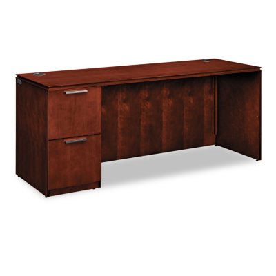 UPC 089192240807 product image for HON® Arrive™ Wood Veneer Series Single Pedestal Credenza | upcitemdb.com