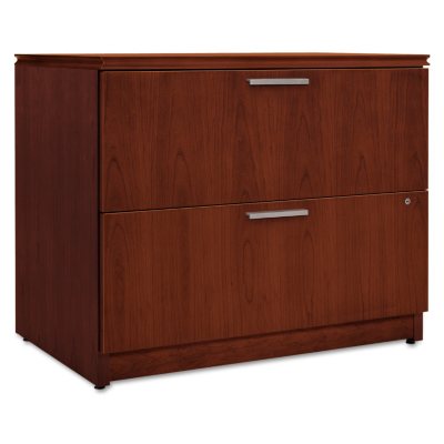 Hon 2 Drawer Wood Lateral File Cabinet
