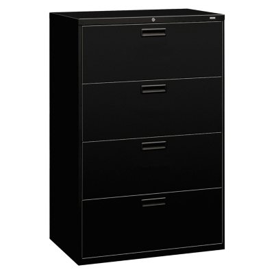 HON - 500 Series Lateral File Cabinet, 4-Drawer, Letter/Legal, 36