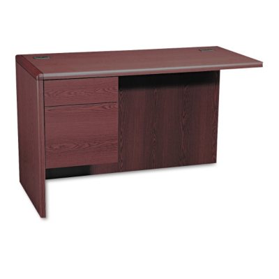 HON - 3/4 Pedestal Left Return, Mahogany.
