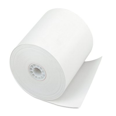 PM Company - Single-Ply Thermal Cash Register/POS Rolls, 3