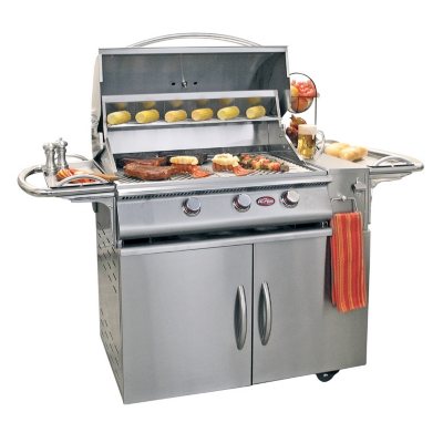 Cal Flame A La Cart Plus 3-Burner Stainless Steel Gas Grill 