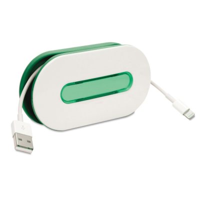 Dotz - Dotz WrapID Cord Wraps, with Identifier -  Emerald