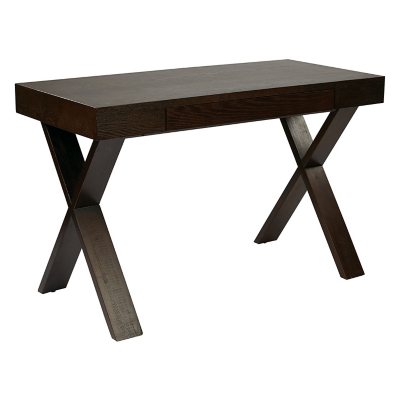 Ave Six Lane Desk - Espresso