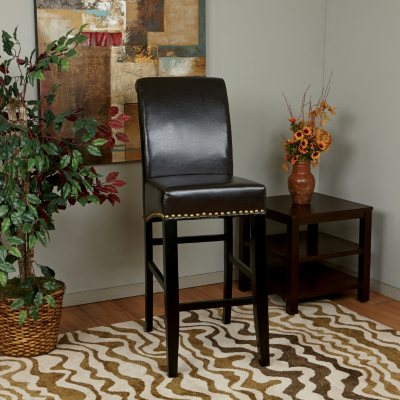 OSP Designs Parsons 30” Barstool-Espresso