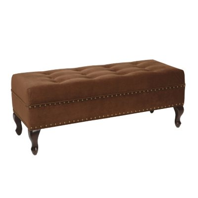 Avenue Six Victoria Bench - Chocolate Velvet 