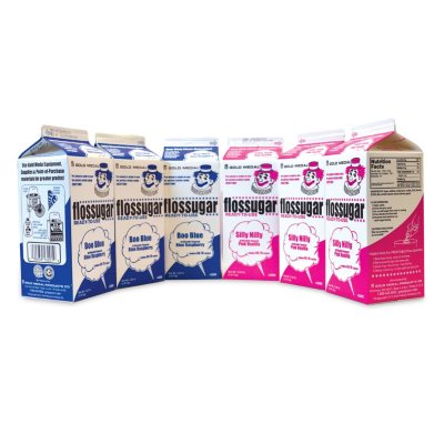 Flossugar Combo -Silly Nilly and Boo Blue (6 Pack )