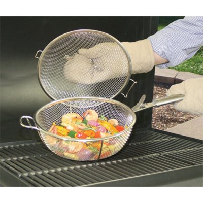 Mesh Basket with Lid